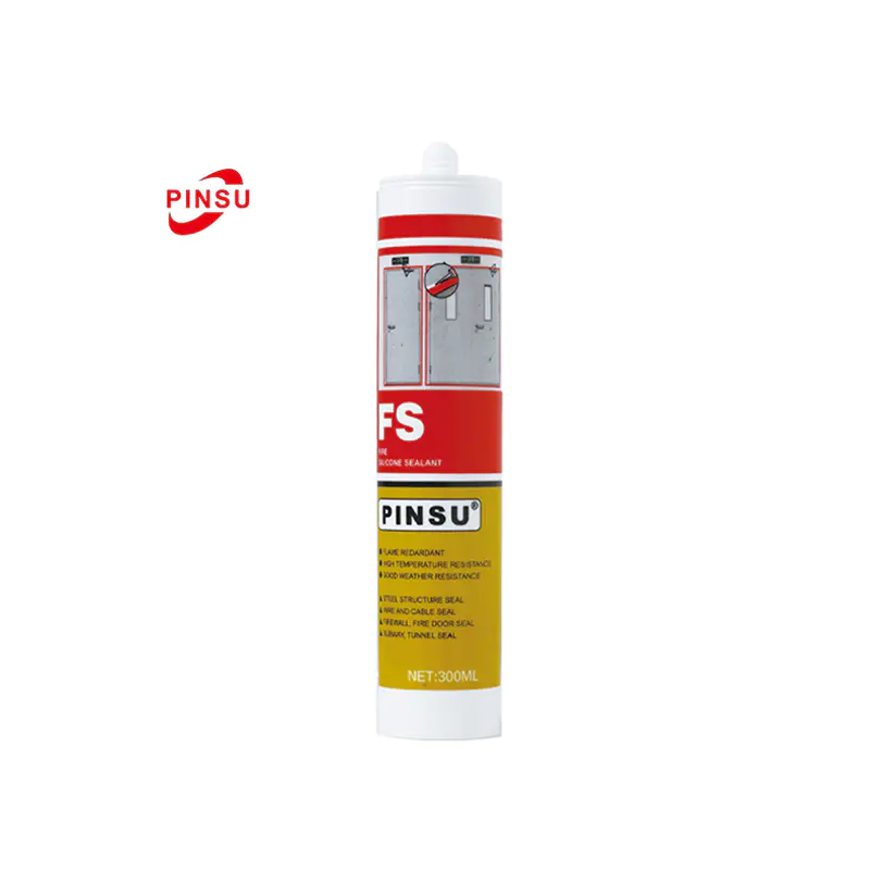 Feuerhemmender, feuerfester Silikondichtstoff PINSU-FS für Gebäudefugen