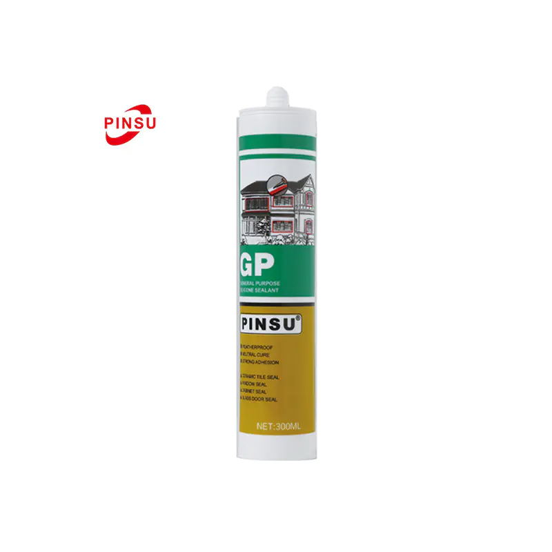 Wetterfester, neutraler Silikon-Dichtstoff PINUS-GP für Glas und Metall