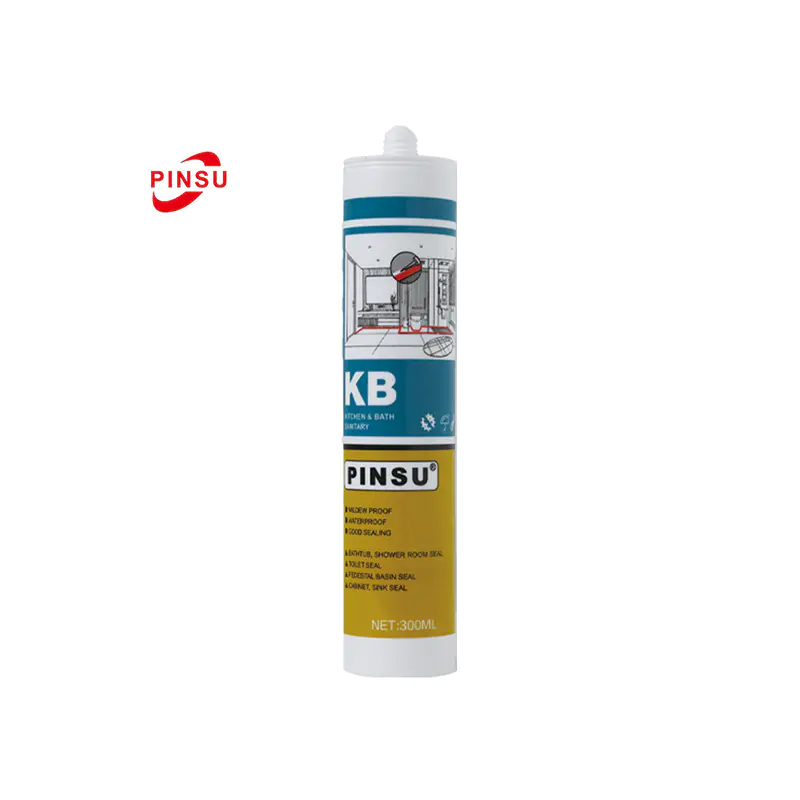 PINSU-KB Wetterfester, pilzhemmender, neutraler Silikon-Verglasungsdichtstoff